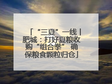 “三夏”一线丨肥城：打好夏粮收购“组合拳” 确保粮食颗粒归仓