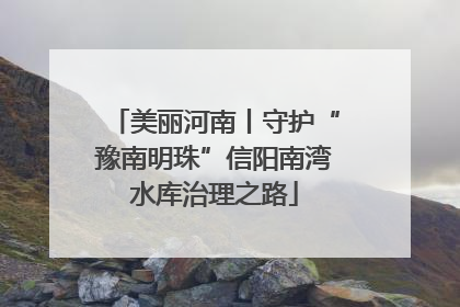 美丽河南丨守护“豫南明珠”信阳南湾水库治理之路