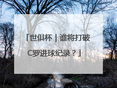 世俱杯｜谁将打破C罗进球纪录？