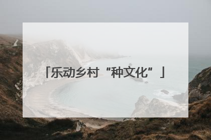 乐动乡村“种文化”