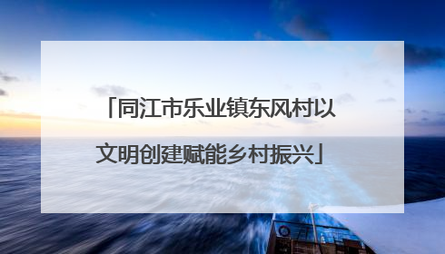 同江市乐业镇东风村以文明创建赋能乡村振兴