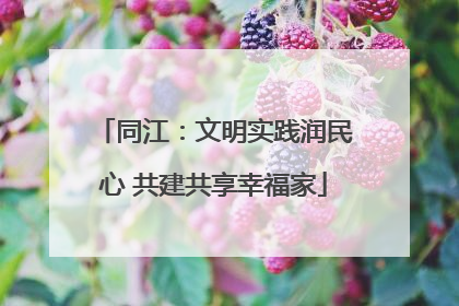 同江：文明实践润民心 共建共享幸福家