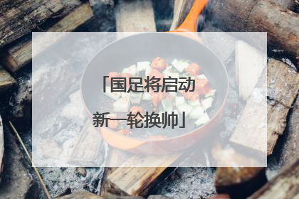 国足将启动新一轮换帅