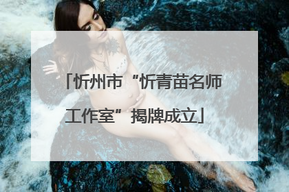 忻州市“忻青苗名师工作室”揭牌成立