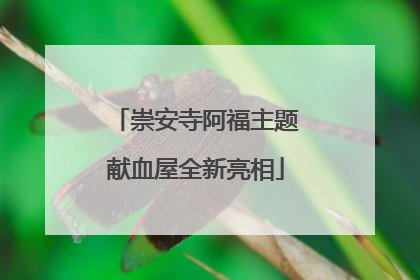 崇安寺阿福主题献血屋全新亮相