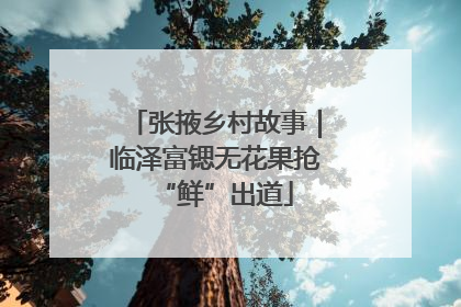 张掖乡村故事｜临泽富锶无花果抢“鲜”出道
