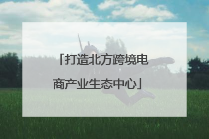 打造北方跨境电商产业生态中心