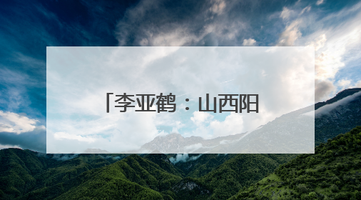 李亚鹤：山西阳城县推进乡村文化记忆工程 这里的乡土故事很动人