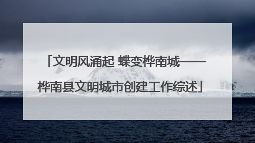文明风涌起 蝶变桦南城——桦南县文明城市创建工作综述
