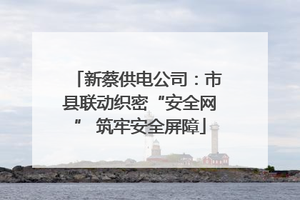 新蔡供电公司：市县联动织密“安全网” 筑牢安全屏障