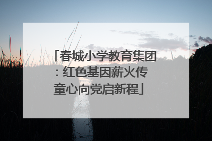春城小学教育集团：红色基因薪火传 童心向党启新程