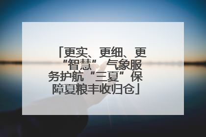 更实、更细、更“智慧” 气象服务护航“三夏”保障夏粮丰收归仓
