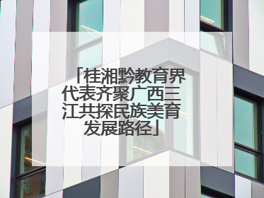 桂湘黔教育界代表齐聚广西三江共探民族美育发展路径