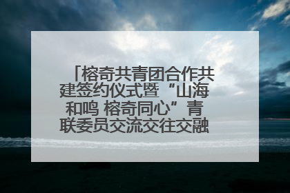榕奇共青团合作共建签约仪式暨“山海和鸣 榕奇同心”青联委员交流交往交融活动在福州举行