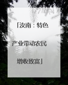 汝南：特色产业带动农民增收致富