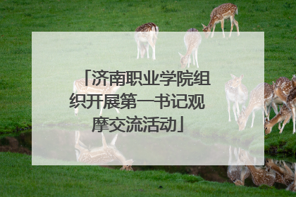 济南职业学院组织开展第一书记观摩交流活动