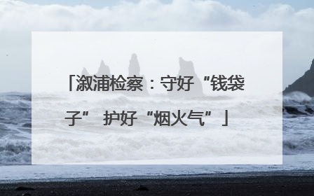溆浦检察：守好“钱袋子” 护好“烟火气”