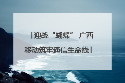 迎战“蝴蝶” 广西移动筑牢通信生命线
