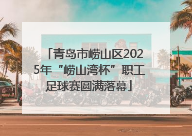 青岛市崂山区2025年“崂山湾杯”职工足球赛圆满落幕