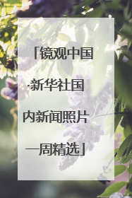镜观中国·新华社国内新闻照片一周精选