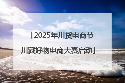 2025年川货电商节川藏好物电商大赛启动