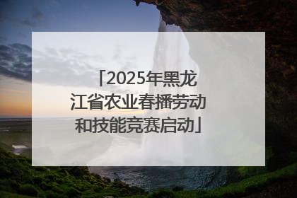 2025年黑龙江省农业春播劳动和技能竞赛启动